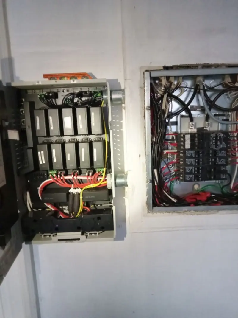 Electrical panel upgrade completed for Electrical Inspection in Villas
